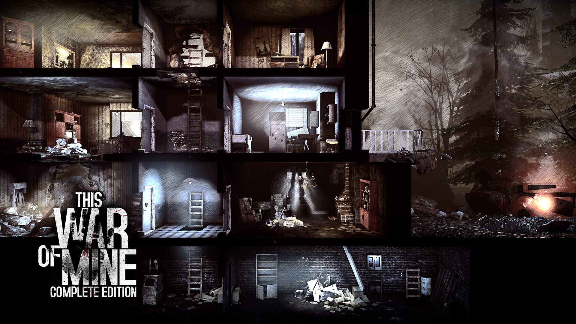 This War of Mine Complete Edition for Nintendo Switch - Survival Game with Emotional Storyline | Perfect for Home Gaming & Travel Entertainment