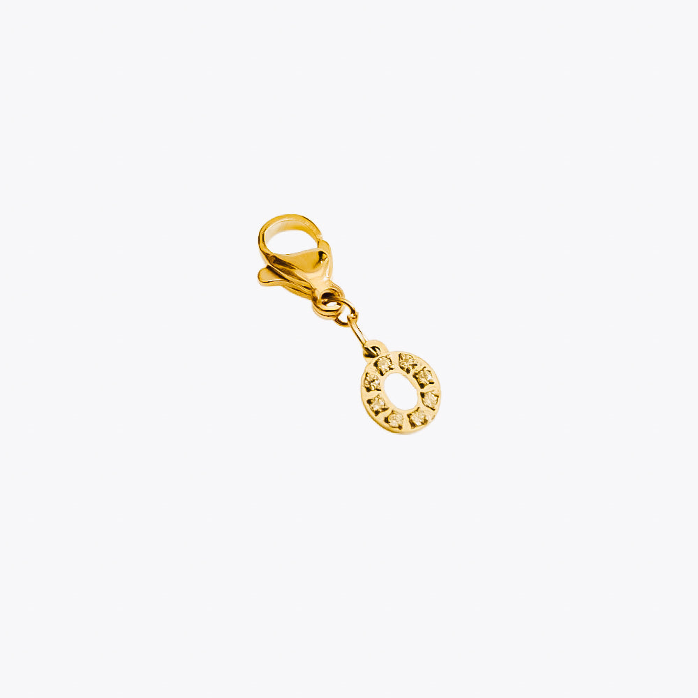 Initial Charm Bar Chanelle Charms - Personalized Waterproof Jewelry for Women | Perfect for Everyday Wear, Gifts & Special Occasions