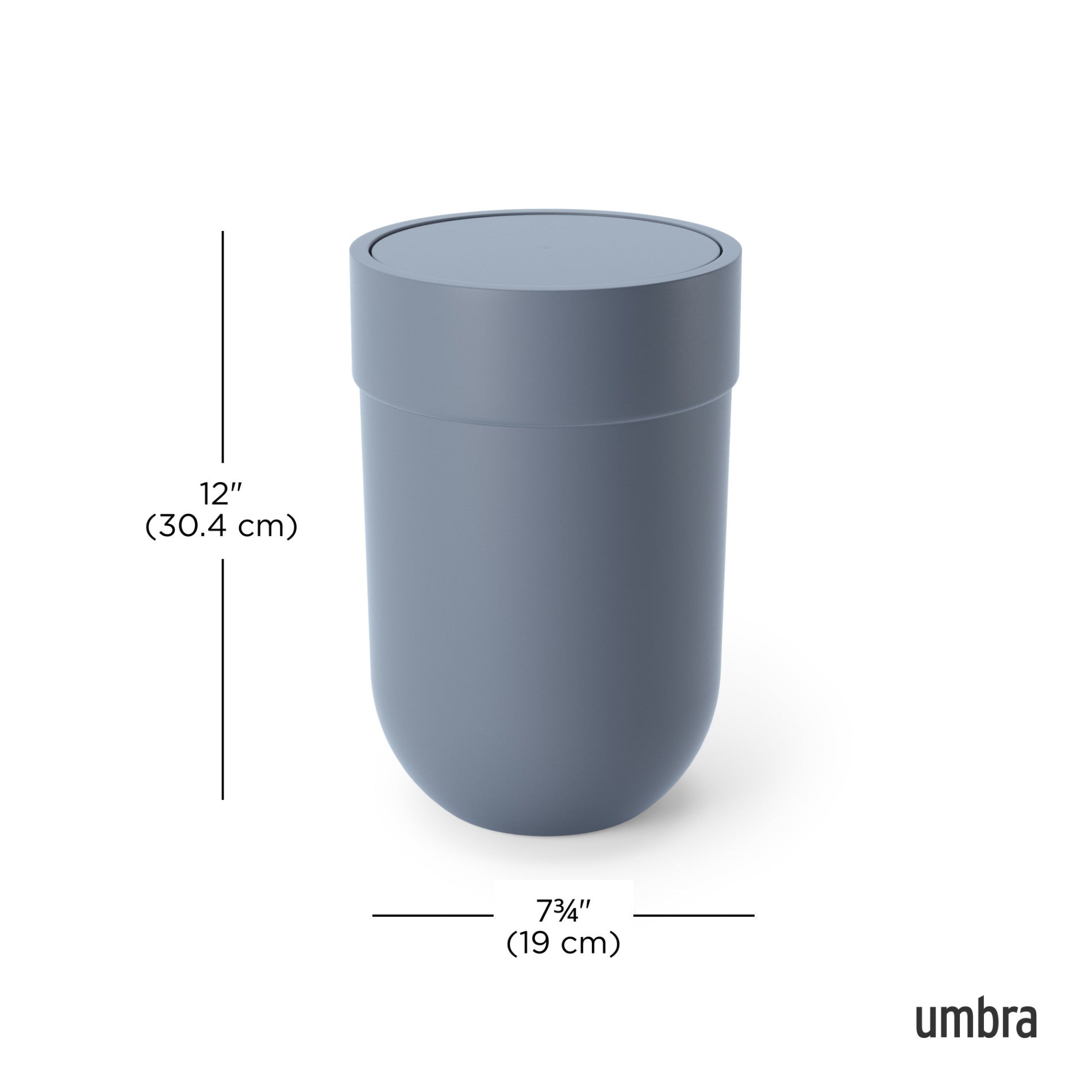 Automatic Touchless Trash Can - Hands-Free Sensor Garbage Bin for Kitchen, Bathroom, Office - 13 Gallon Stainless Steel Smart Waste Bin with Lid