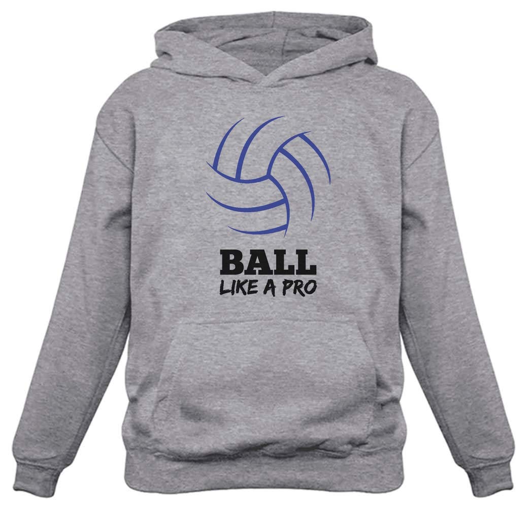 TeeStars Volleyball Hoodie for Women - Premium Pro Style Gift for Volleyball Fans - Perfect for Games, Training & Casual Wear