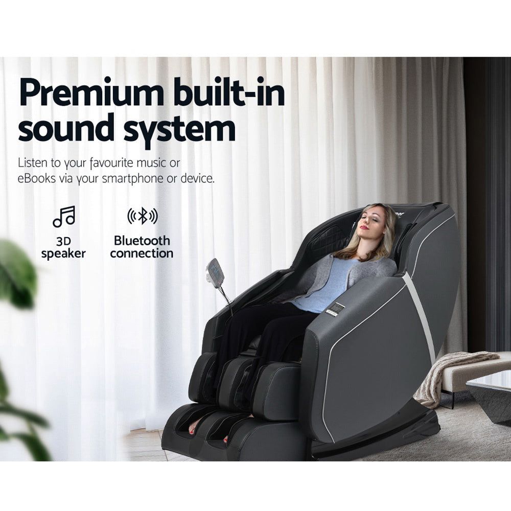 Livemor Electric Massage Recliner Chair with Full Body Shiatsu Massage - Perfect for Home, Office & Relaxation Therapy