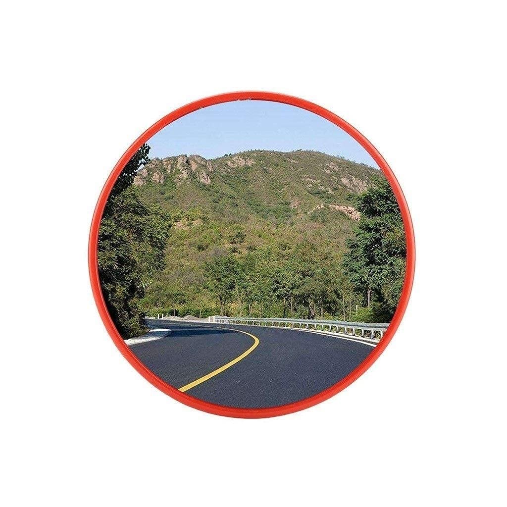 80CM Convex Traffic Mirror - Durable Wide-Angle Outdoor Safety Mirror for Roads, Parking Lots & Driveways | Perfect for Blind Spot Visibility & Traffic Control