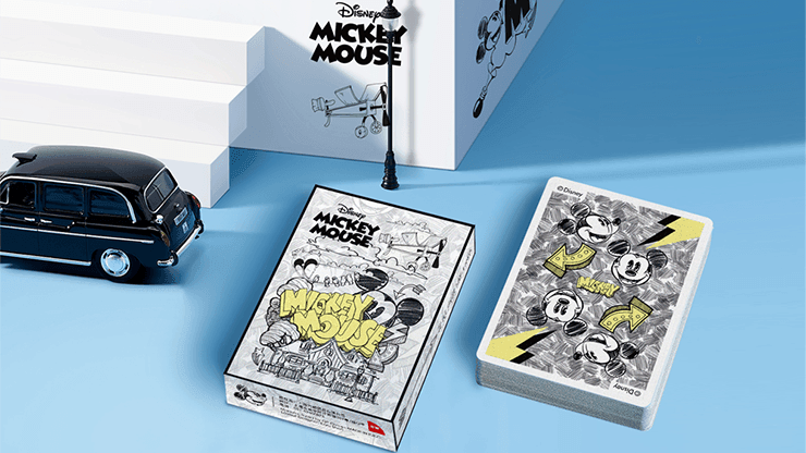 Disney Mickey Mouse Playing Cards - 52 Deck Classic Card Game for Family, Friends & Parties - Perfect for Game Nights, Travel & Magic Tricks