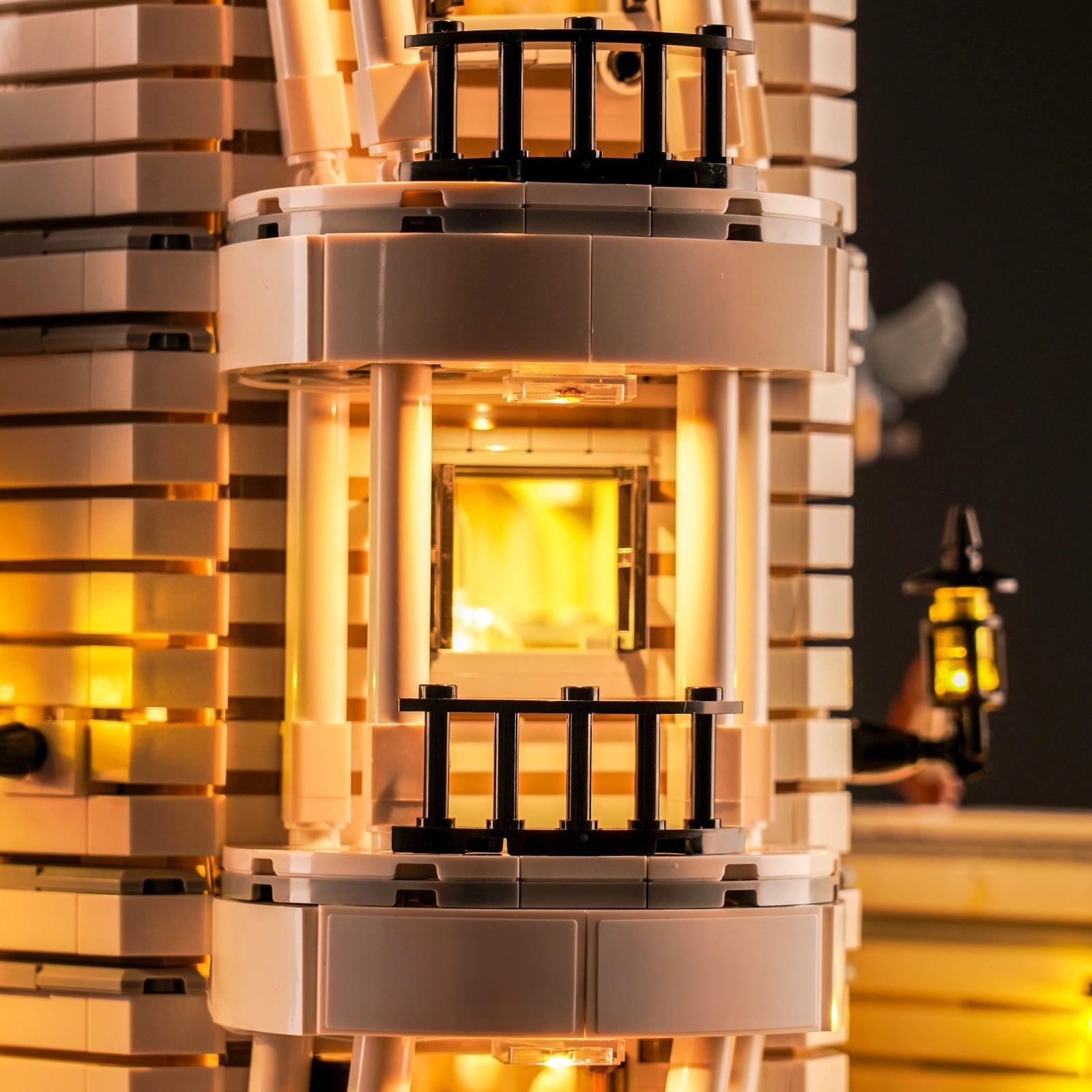 Harry Potter LEGO Gringotts Wizarding Bank Collector's Edition 76417 Building Kit with LED Lights - Complete Lighting Set for Display & Nighttime Play - Perfect for Harry Potter Fans & LEGO Collectors