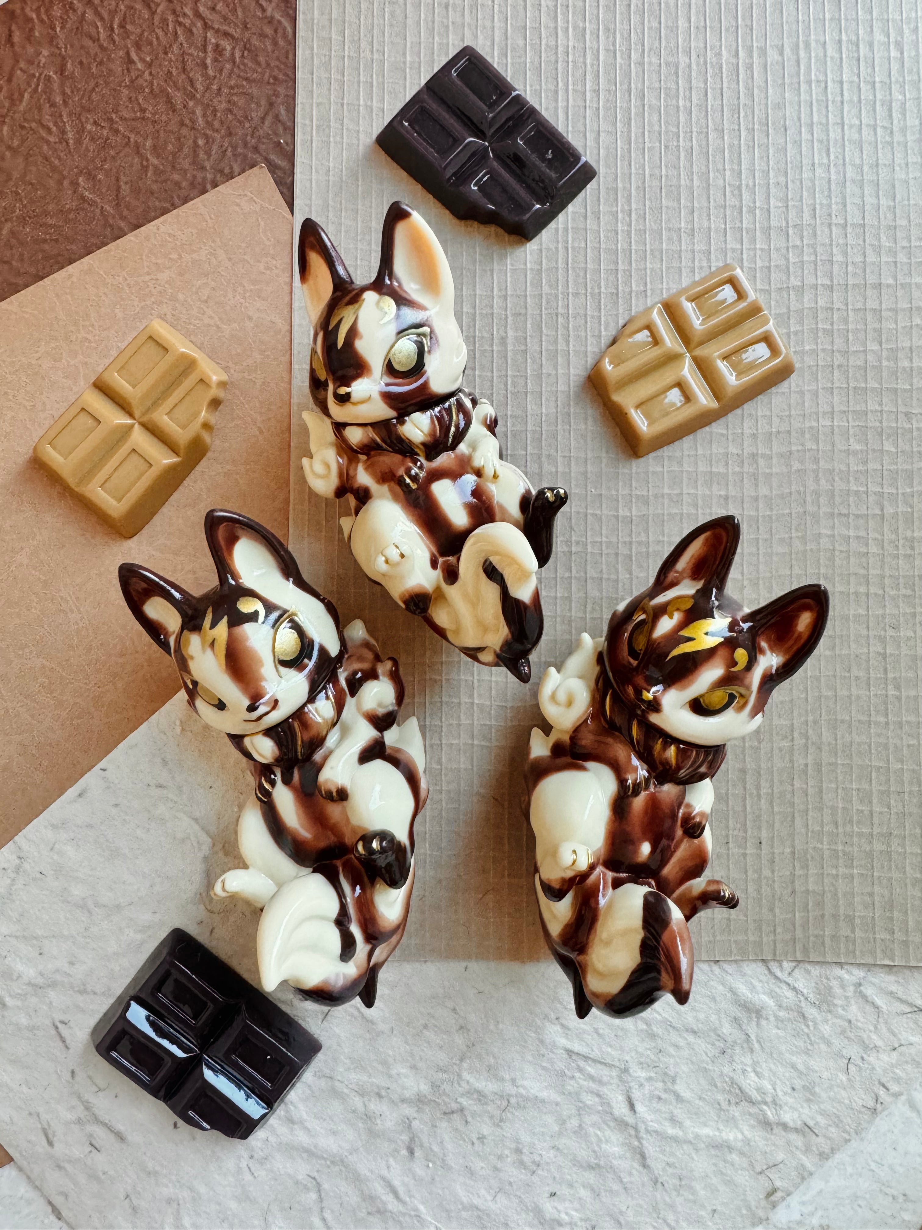 Premium Phantom Fox Chocolate by Genkosha - Rich & Creamy Gourmet Chocolate for Gifting, Parties & Desserts