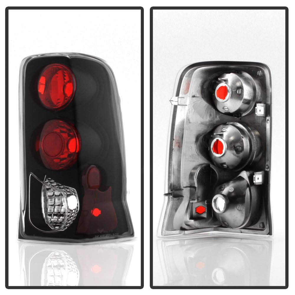 Cadillac Escalade 2002-2006 Euro Style LED Rear Brake Tail Lights - High Performance Replacement Lamps for Enhanced Visibility & Style | Perfect for Night Driving, Car Shows & Custom Upgrades