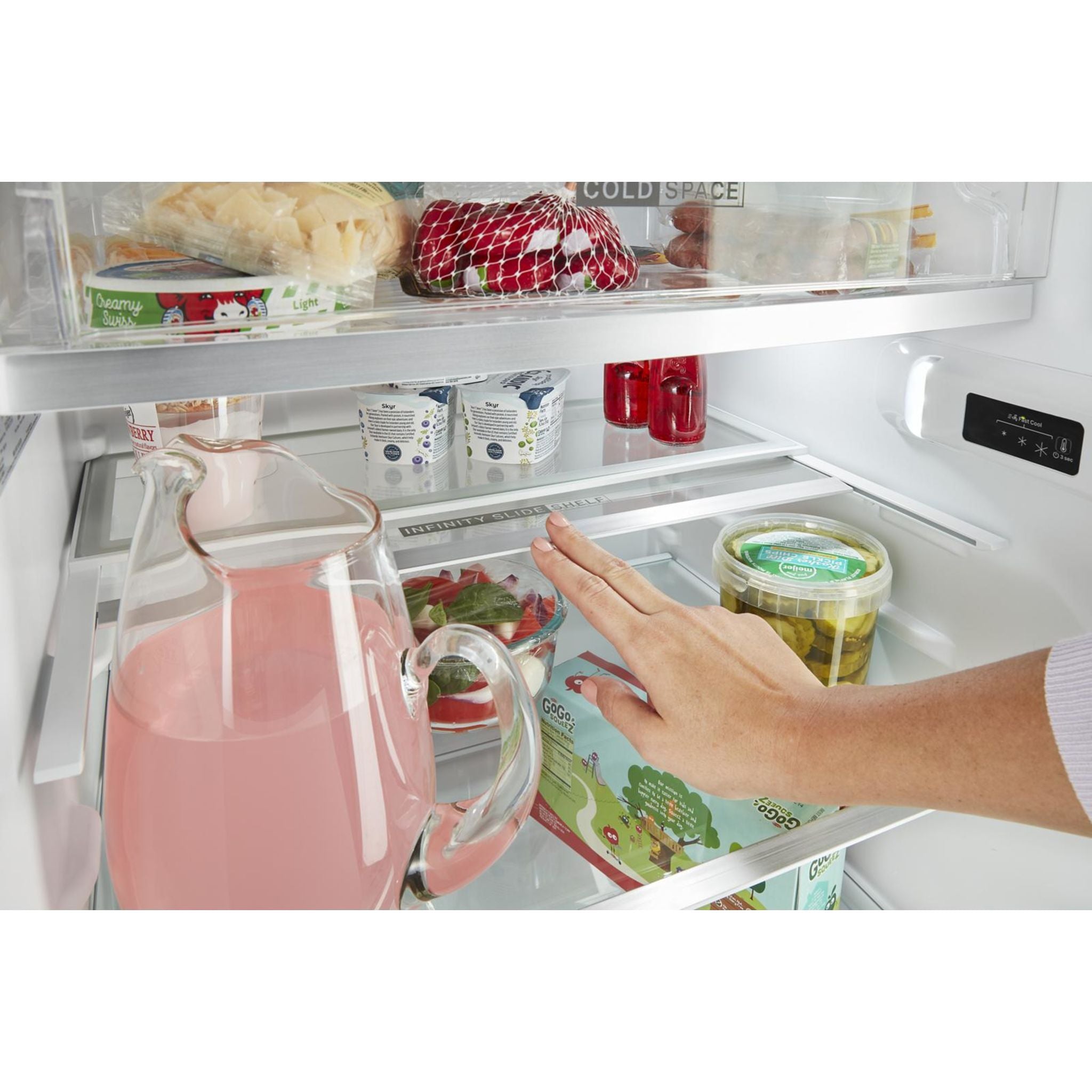 Whirlpool WRT313CZLZ 36-Inch Top Freezer Refrigerator - Stainless Steel, Energy Star Certified, Spacious Interior for Family Kitchen Storage