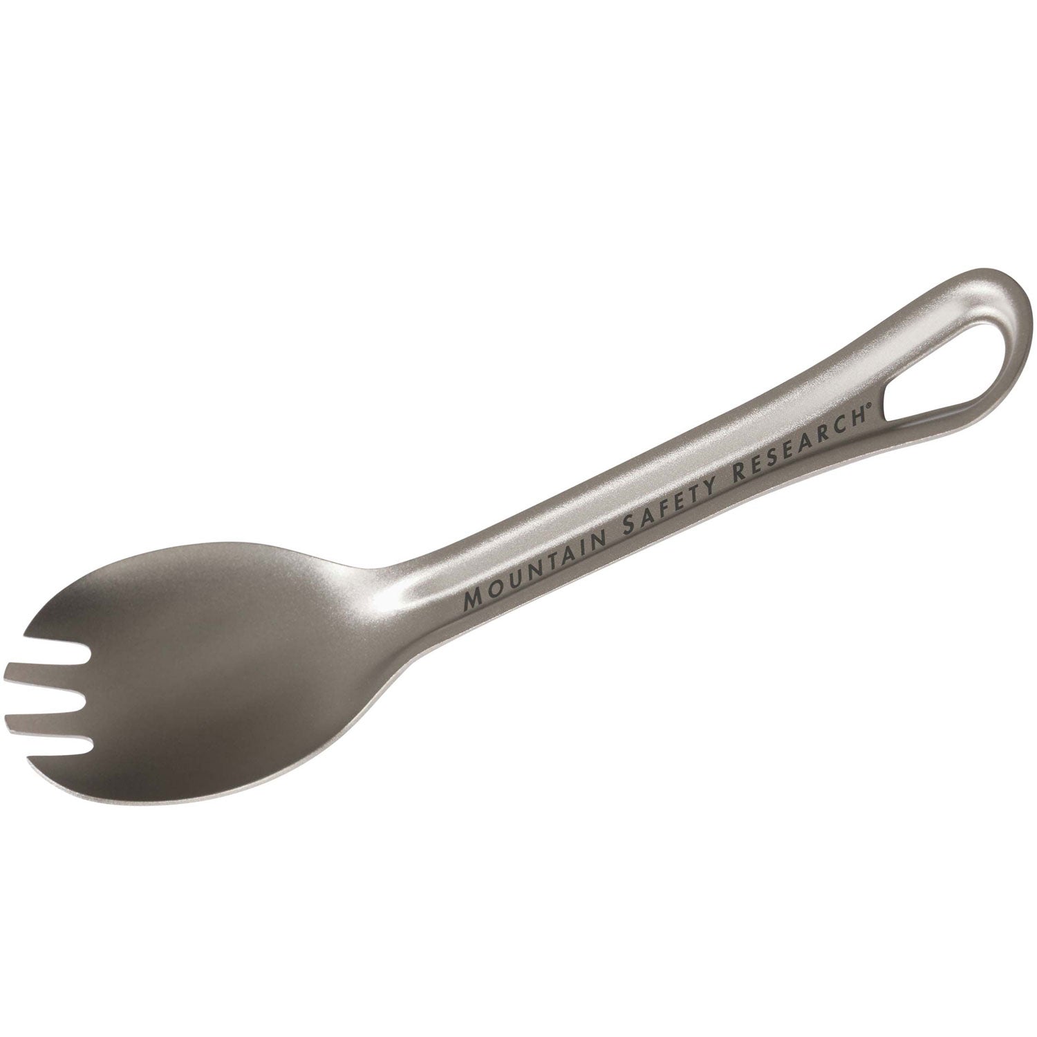 MSR Titan Spork - Lightweight Camping Spoon Fork Combo for Backpacking, Hiking & Outdoor Adventures | Durable Titanium Eating Utensil for Travel, Picnics & Survival Gear