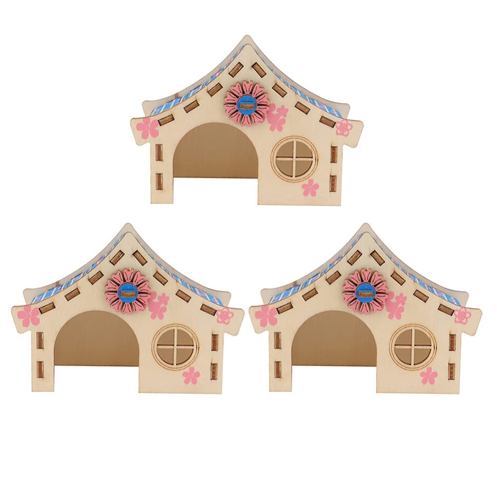A Cozy Retreat for Tiny Friends: The Balacoo Wooden Hamster House