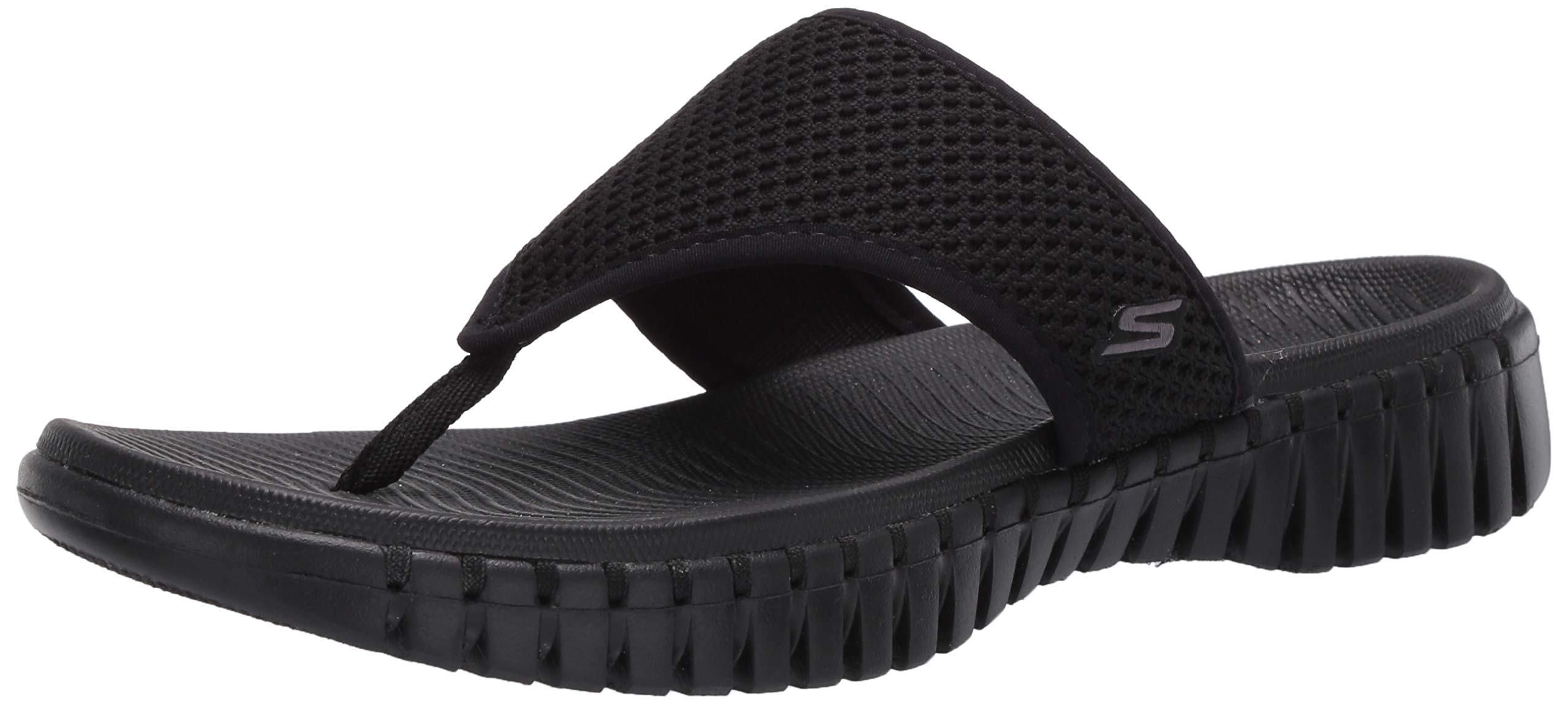 Skechers Women's GOWALK SMART - RIVIERA Comfortable Flip-Flops Sandals for Walking, Beach & Pool - Lightweight Slip-On Summer Shoes with Arch Support