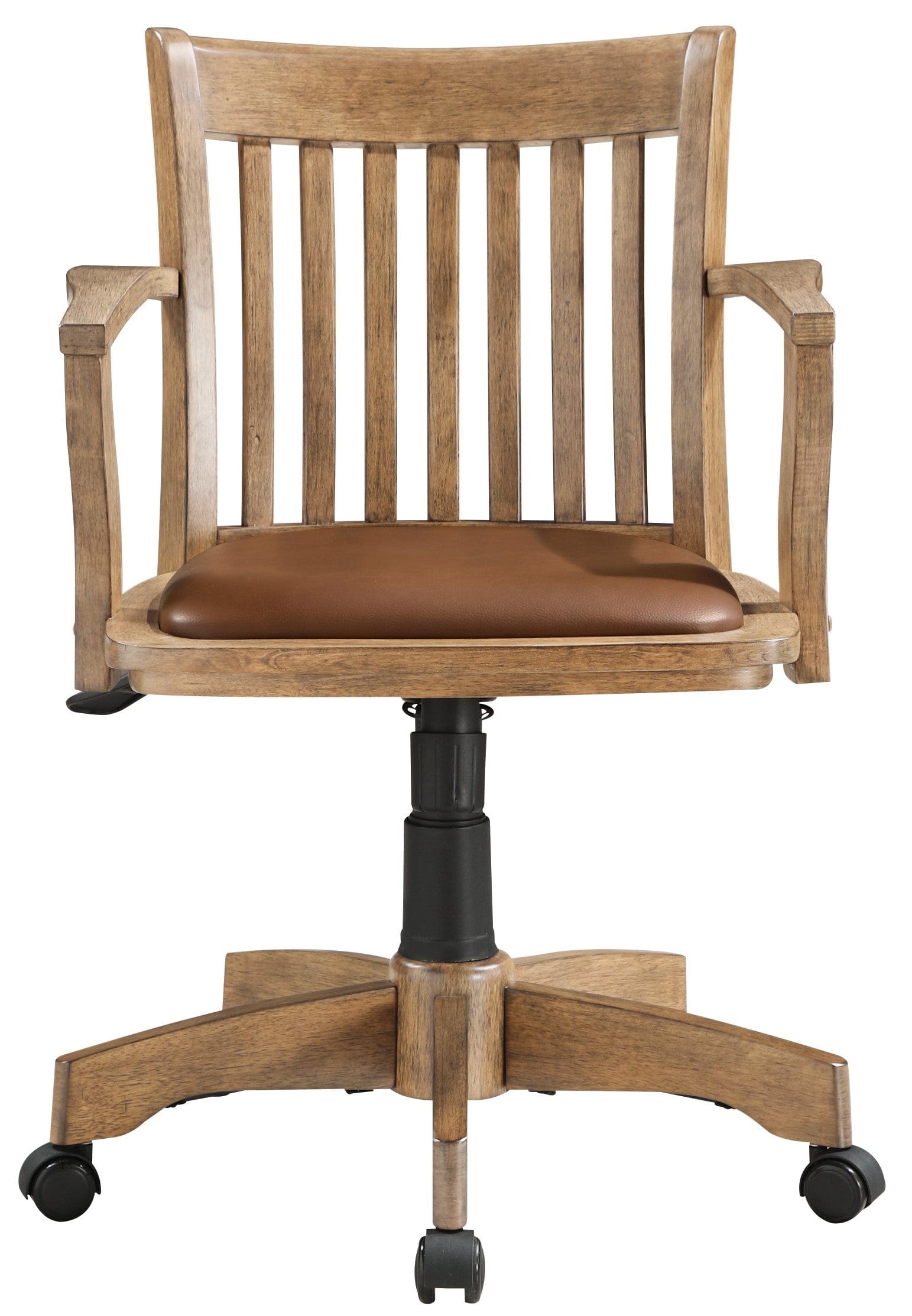 Medium Oak Finish with Brown Seat (108FW-1)