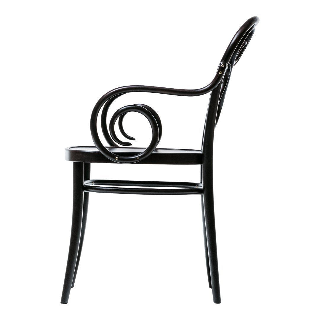 TON Armchair 04 – Modern Wooden Chair for Living Room, Dining Room & Office – Stylish & Comfortable Seating Furniture for Home Decor