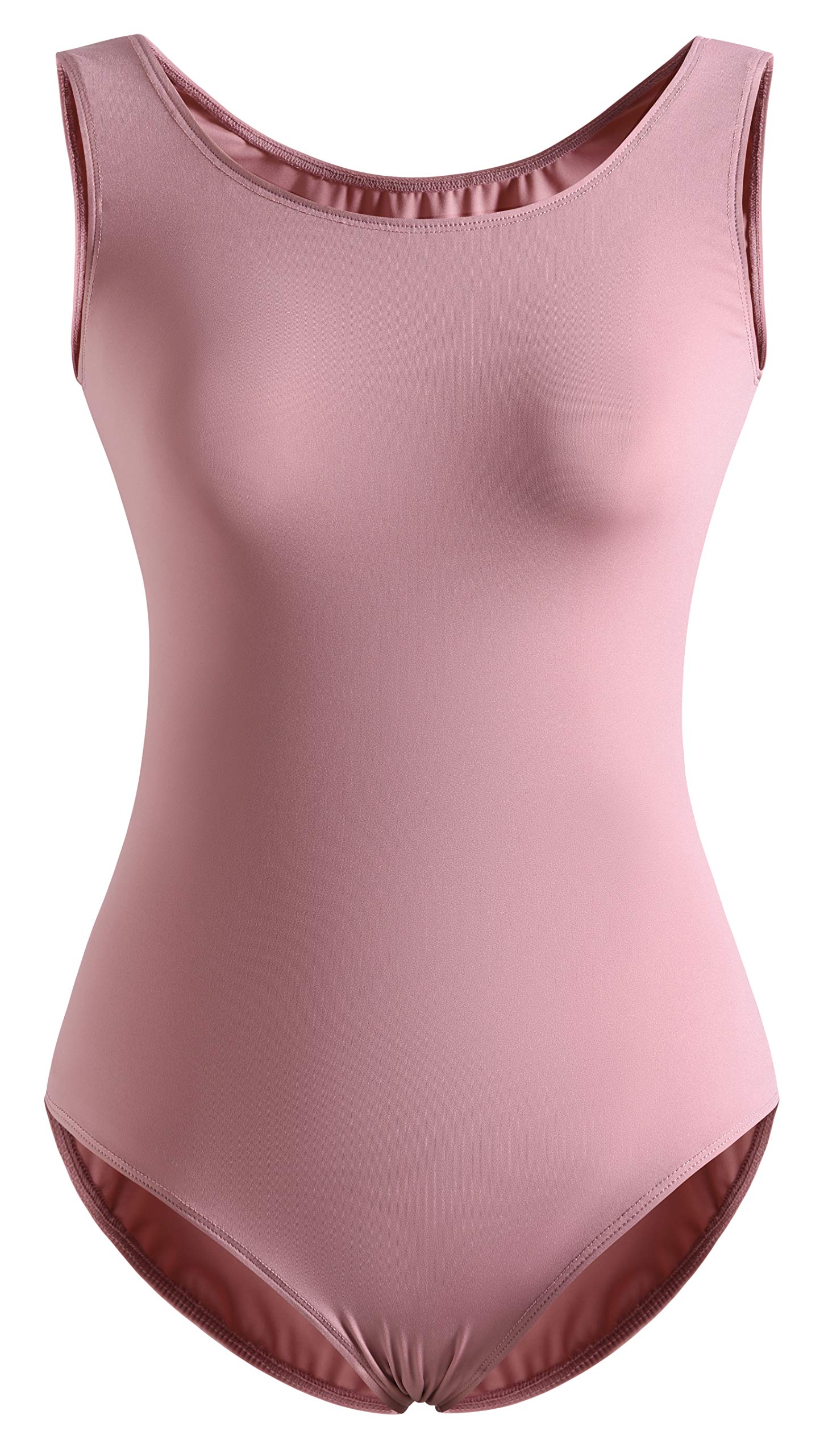 DANSHOW Women's Tank Leotards - Stretchy Ballet Dance Leotard for Gymnastics & Yoga - Perfect for Ballet Class, Dance Practice & Fitness Workouts