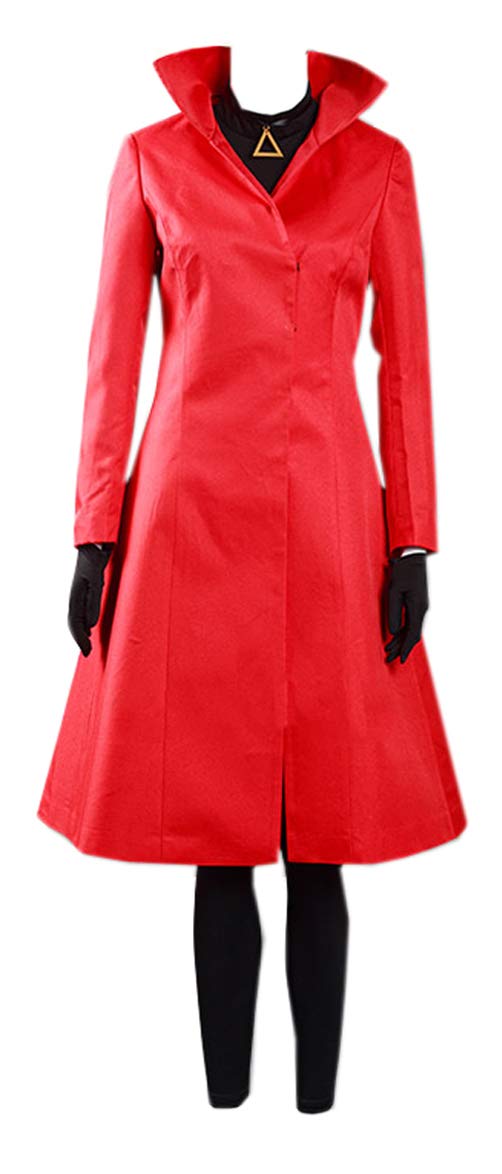 Women's Carmen Sandiego Halloween Costume - Full Set with Jacket & Pants for Cosplay, Dress Up Parties, and Themed Events | Vintage Detective Outfit for Halloween, Comic Con, and Role Play