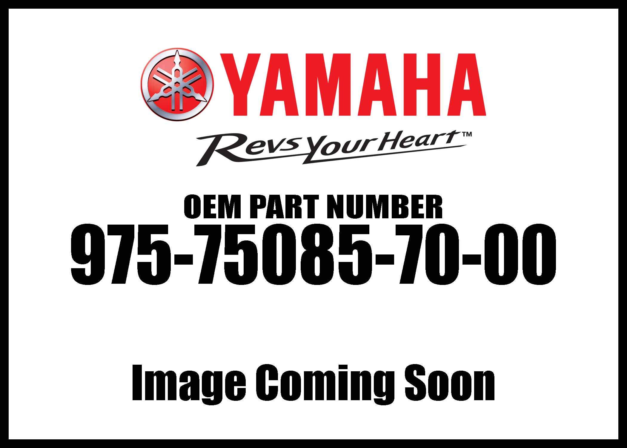 Yamaha 97575-08570-00 Bolt with Washer - Genuine OEM Replacement Part for Motorcycles & ATVs - Perfect for Engine & Chassis Maintenance