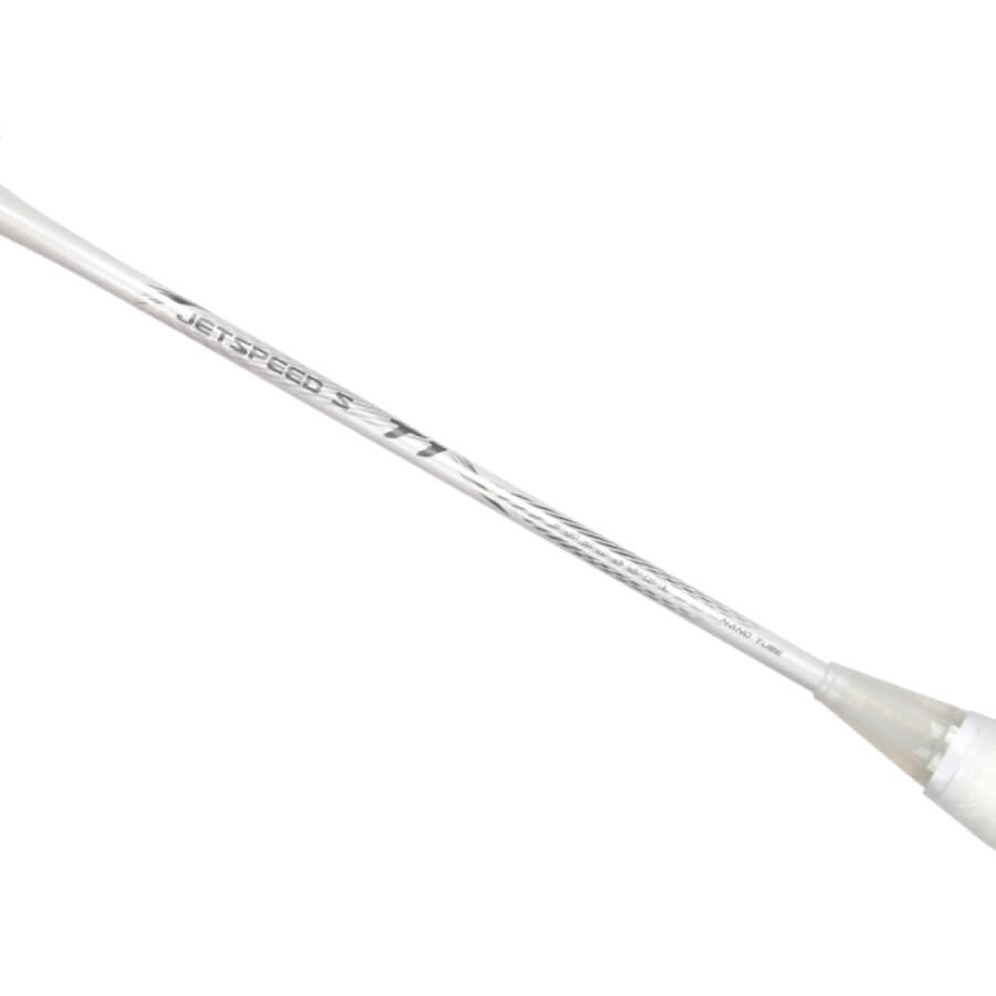 VICTOR Jetspeed T1 Badminton Racket - Lightweight Carbon Fiber Racket with Pre-Strung Strings for Professional & Recreational Players - Perfect for Tournaments, Training & Casual Play