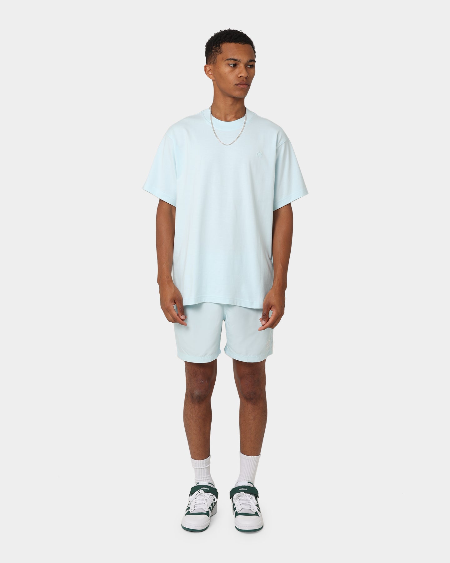 Adidas Adicolor Contempo T-Shirt for Men - Classic Blue Cotton Casual Tee for Everyday Wear, Gym & Street Style