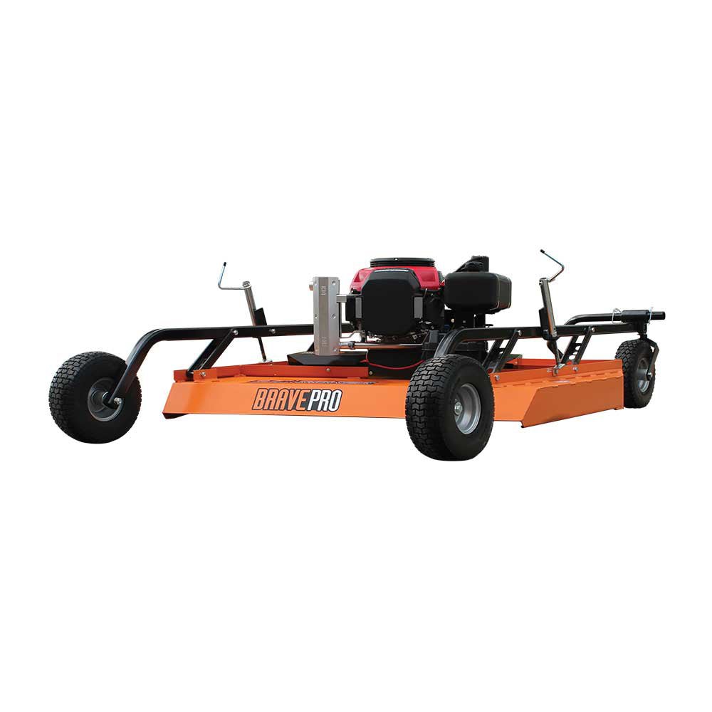 Brave 57-Inch Rough Cut Tow Behind Mower with Honda GXV630 Engine - Perfect for Large Property Lawn Care & Landscaping