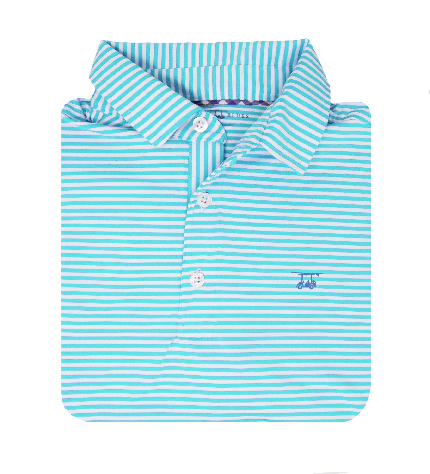 Albatross Polo Shirt for Men - Premium Cotton Comfort, Aruba/White - Perfect for Casual Wear, Golf & Outdoor Activities