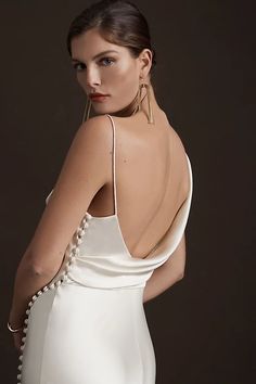 Watters Mirall Gown - Elegant Formal Evening Dress for Weddings, Prom & Special Occasions | Plus Size Options Available