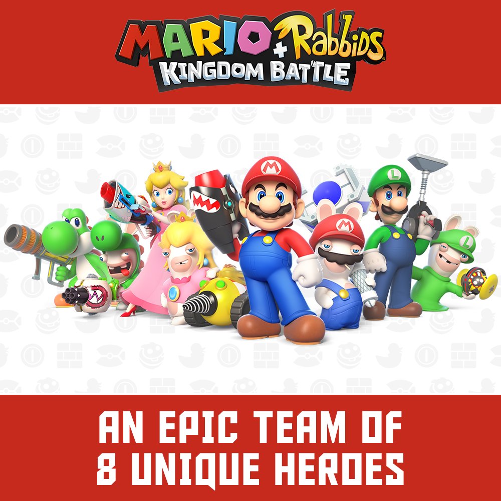 Mario + Rabbids Kingdom Battle Game for Nintendo Switch - Fun Strategy Adventure for Kids & Adults - Perfect for Family Game Nights & Solo Play