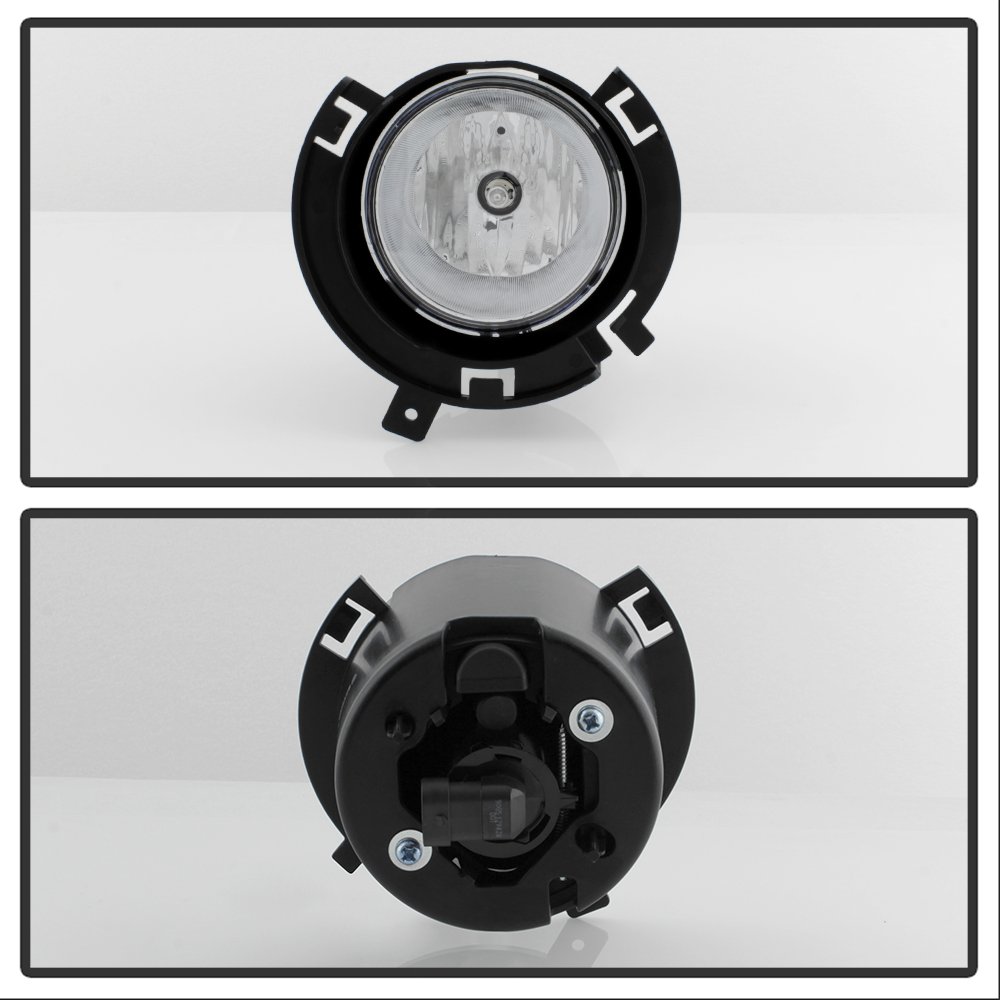 ACANII Fog Lights Lamps Pair for 2011-2013 Dodge Durango - Complete Driver & Passenger Side Bumper Assembly - Perfect for Night Driving & Off-Road Adventures