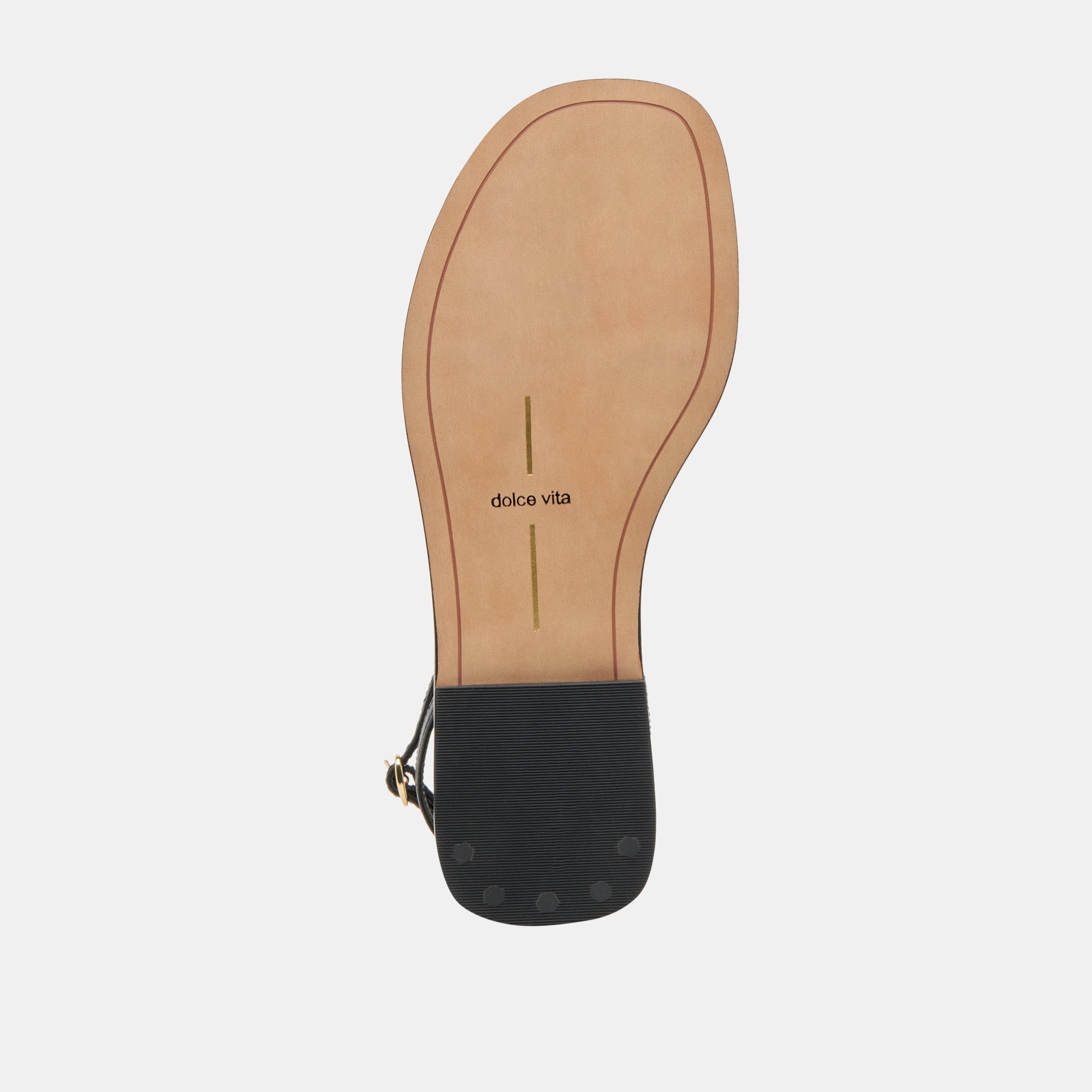 FAUN Women's Black Leather Sandals - Comfortable & Stylish for Summer, Beach, and Casual Outings