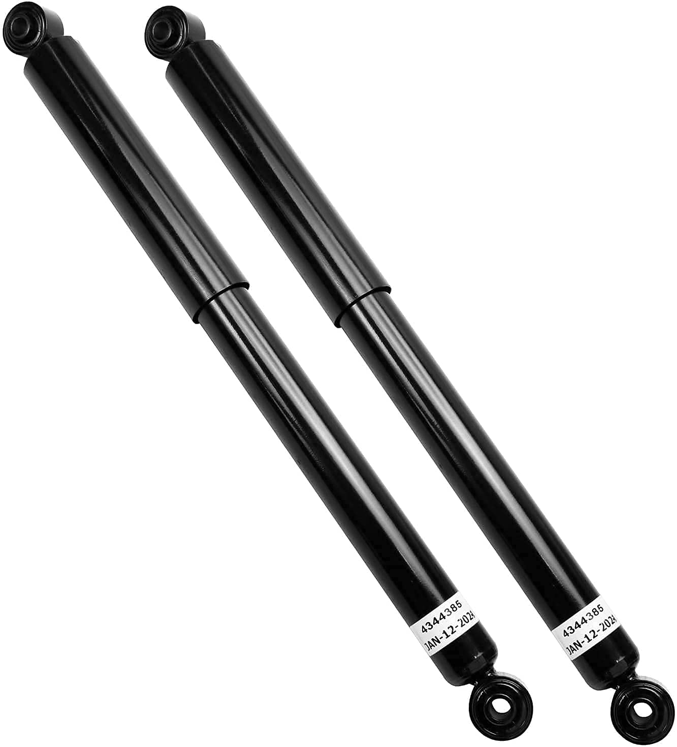 Detroit Axle - Front & Rear Shock Absorbers for Chevy Silverado 1500/GMC Sierra 1500/2500HD - Complete Replacement Shock Assembly Kit - Perfect for Off-Roading, Towing & Smooth Ride Comfort