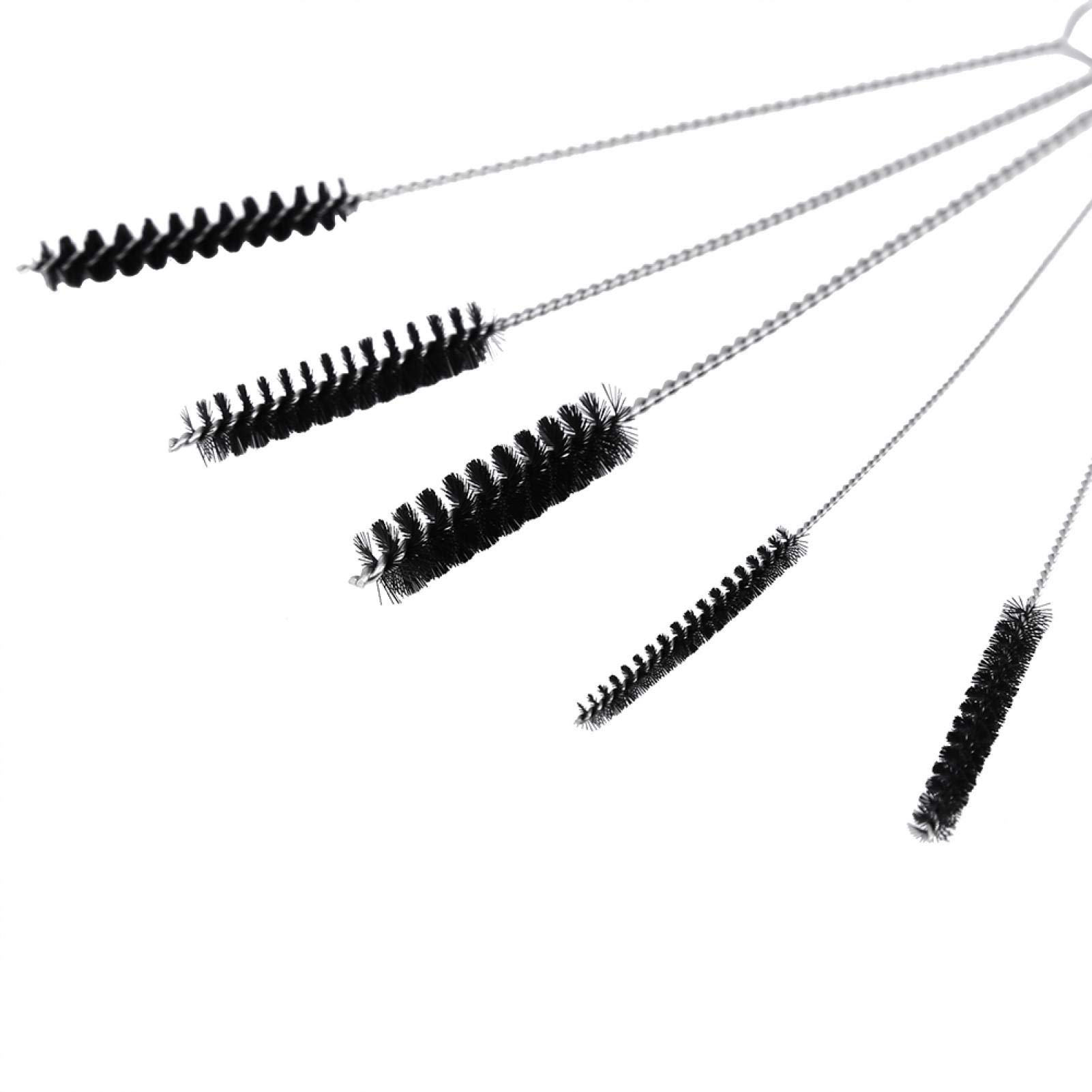 Carburetor Cleaning Kit - 5 Brushes & 10 Needles for Motorcycle, ATV, Moped - Remove Carbon Dirt & Jet Deposits - Perfect for Carb Maintenance & Engine Tune-Ups