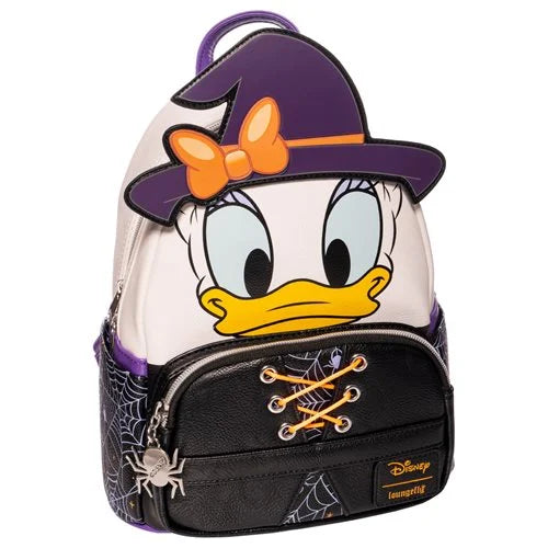 Disney Daisy Duck Halloween Mini Backpack - Daisy Witch Cosplay Purse for Kids & Adults | Entertainment Earth Exclusive | Perfect for Trick-or-Treating, Halloween Parties & Disney Themed Events