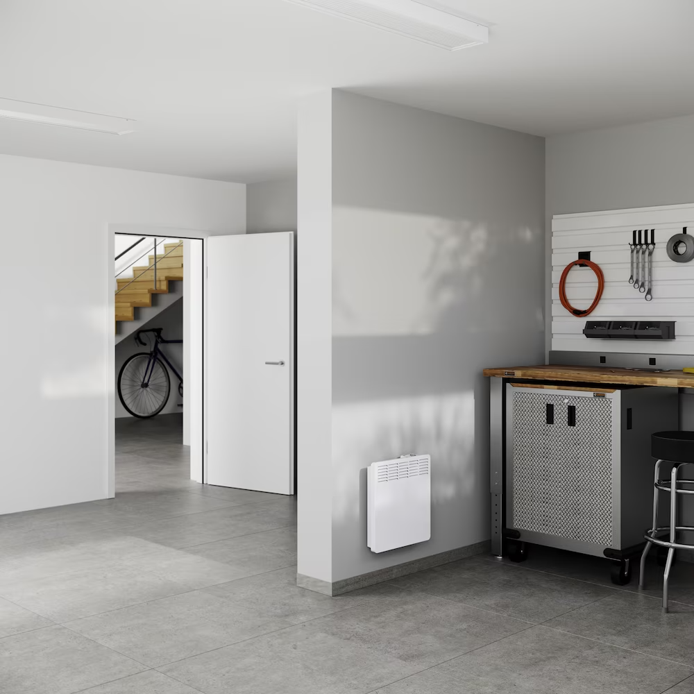 Stiebel Eltron CNS 100 2 Plus Wall Mounted Convection Heater - Energy Efficient Space Heating for Home, Office & Garage