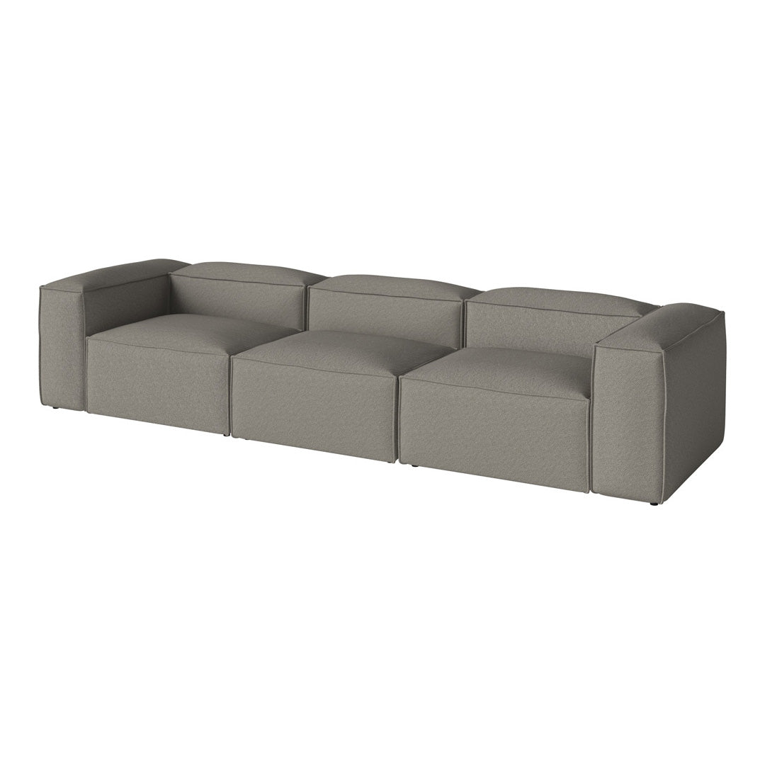 Cosima 3-Seater Sofa - Modern Living Room Couch for Small Spaces | Comfortable Fabric Sectional Sofa for Apartments & Home Decor