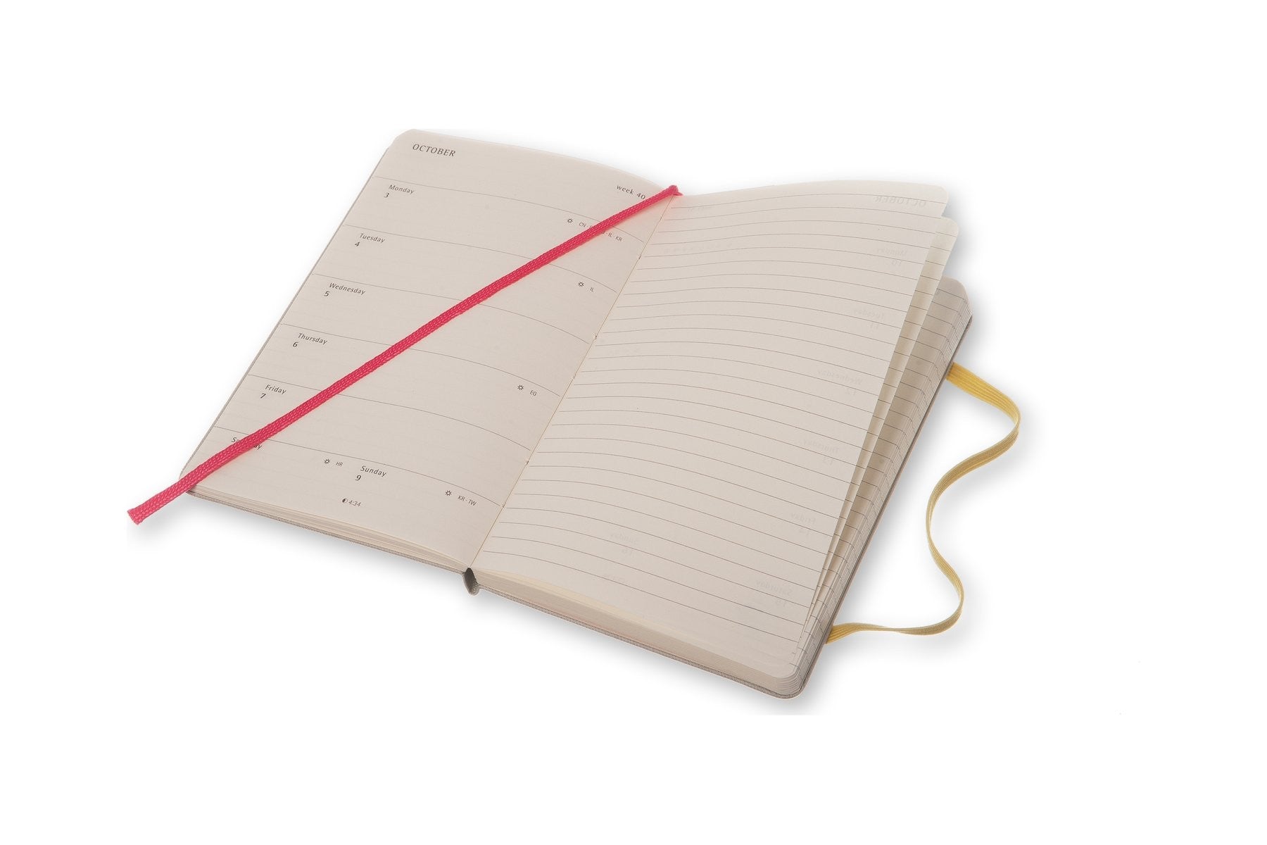 Moleskine Le Petit Prince 18-Month Weekly Planner & Notebook - Premium Hardcover Diary for Work, School & Travel Organization
