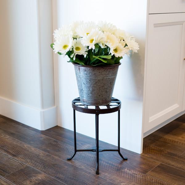 Flowers Plant Stand - Adjustable Indoor/Outdoor Plant Holder for Home Decor, Garden, Balcony & Patio | Perfect for Potted Plants, Succulents & Flower Pots