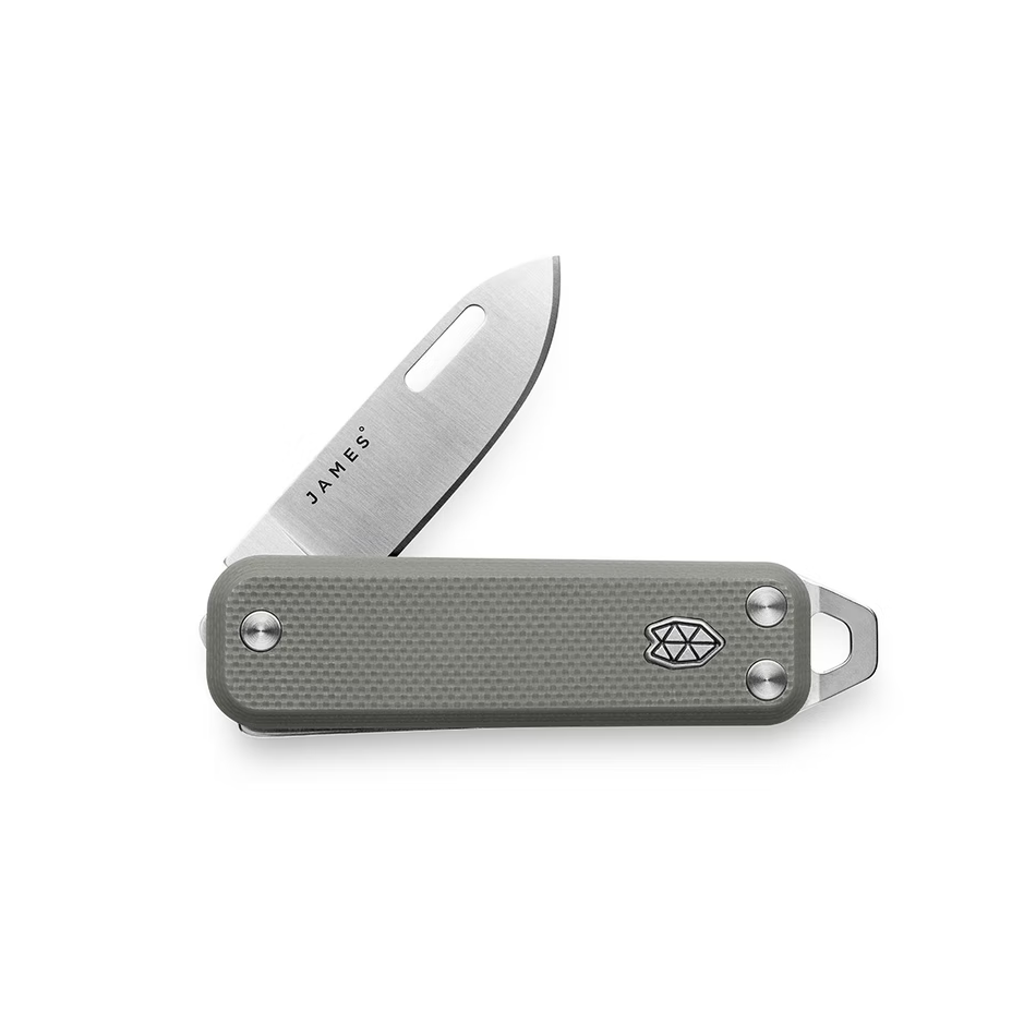 The James Brand Elko - Premium Pocket Knife with Stainless Steel Blade - Everyday Carry (EDC) Knife for Camping, Hiking & Outdoor Adventures