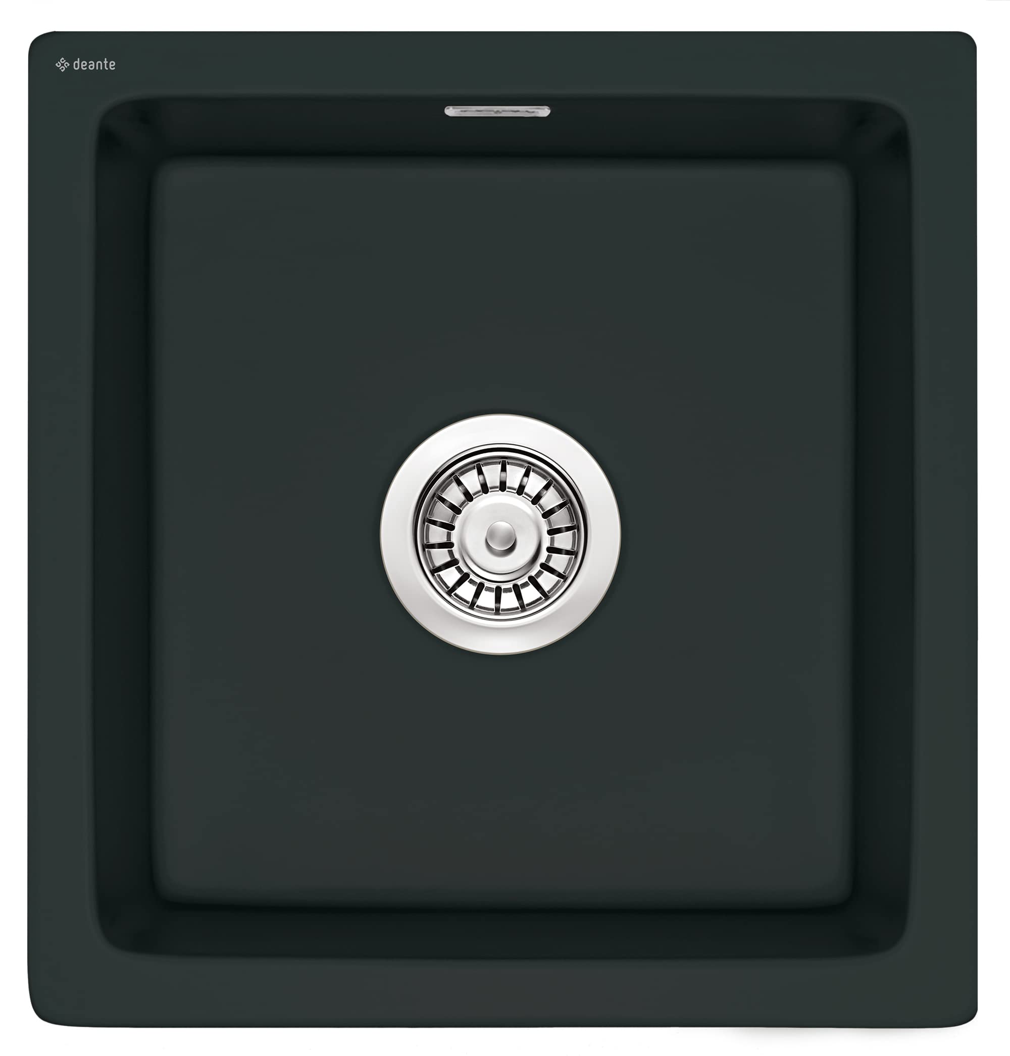Premium ZCB_N103 Nero Ceramic Kitchen Sink - Durable & Stylish Farmhouse Drop-In Sink for Modern Kitchens, Perfect for Cooking, Washing Dishes & Food Prep