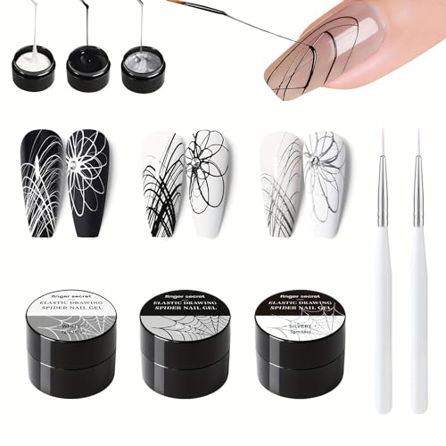 White Black Silvery