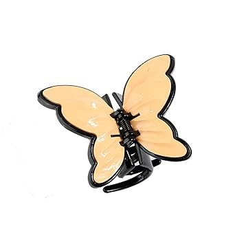 RUBELA 3D Butterfly Hair Clips for Women - Premium Cute Hair Claws & Clutchers - Multicolor Hair Accessories for Party, Wedding, Daily Styling