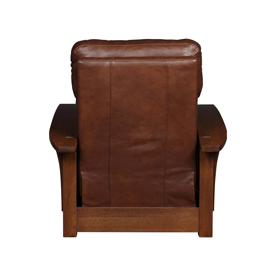 Morris Bow Recliner Chair - Premium Leather Power Lift Recliner with Massage & Heat for Elderly - Perfect for Living Room, Home Theater & Relaxation
