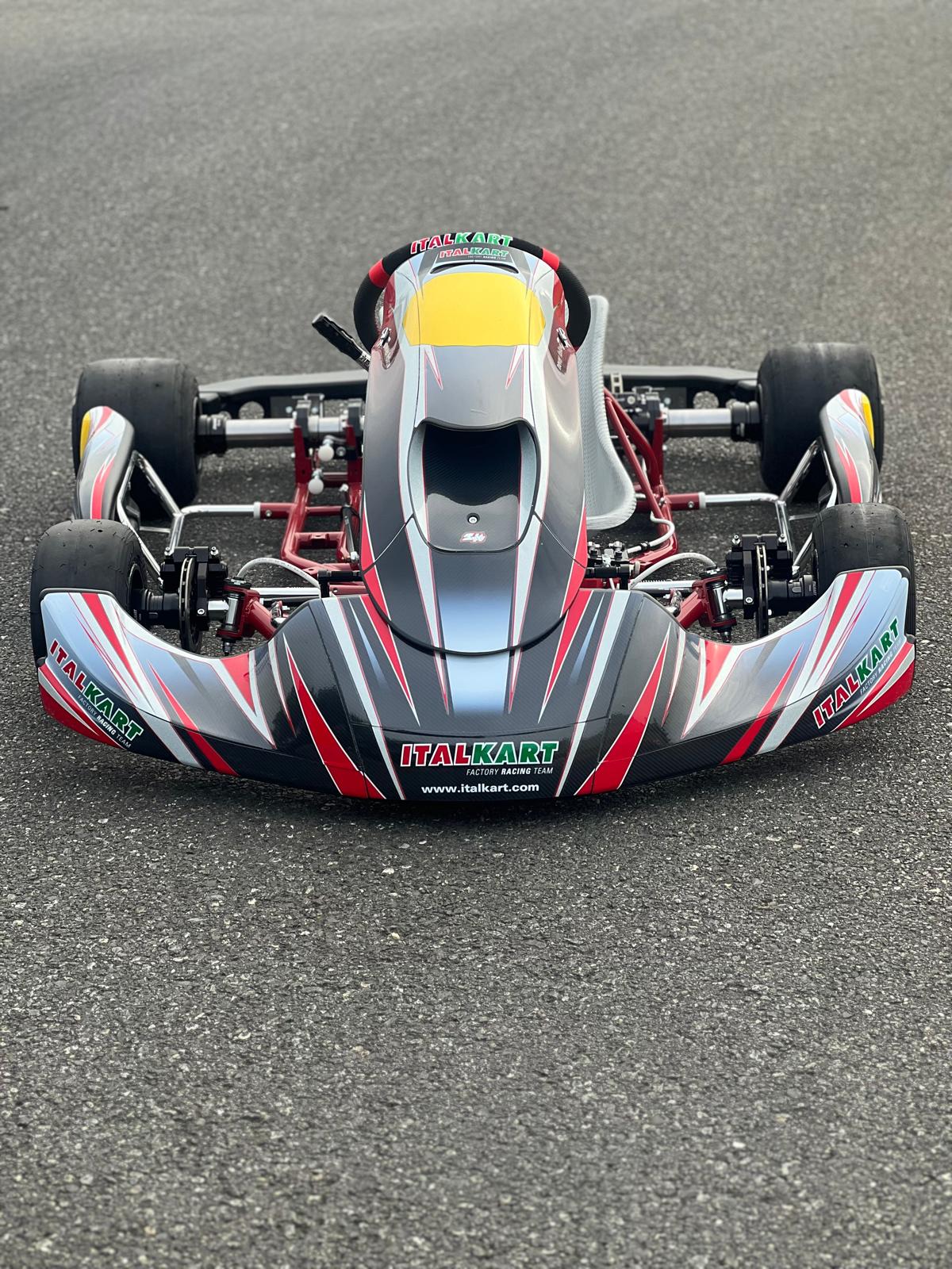 2025 Italkart SUPERSONIC KZ/Shifter Chassis - High Performance Racing Kart Frame for Competitive Karting & Track Racing