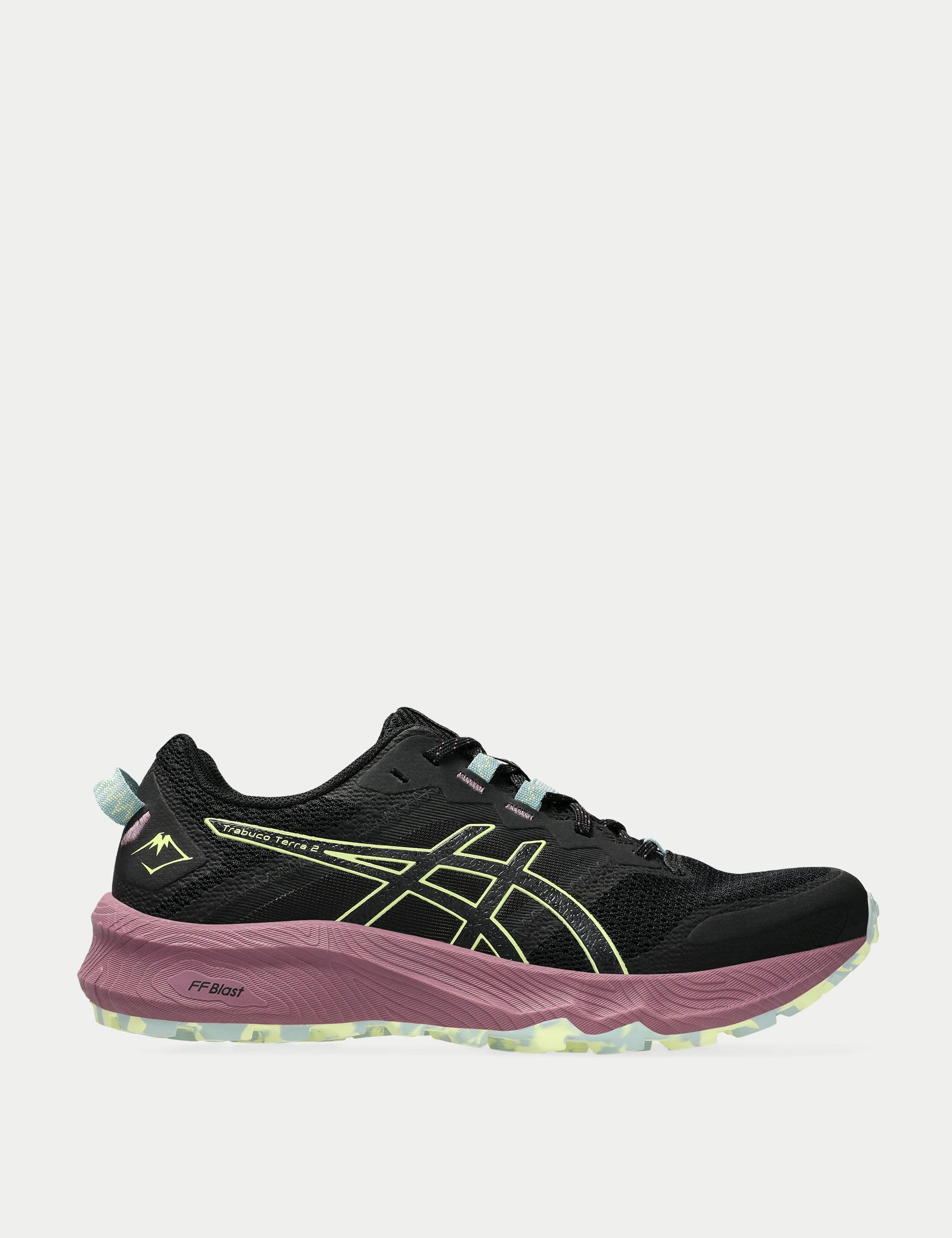 Trabuco Terra 2 Trail Running Shoes - Black/Huddle Yellow for Men & Women | Lightweight Hiking & Outdoor Adventure Footwear
