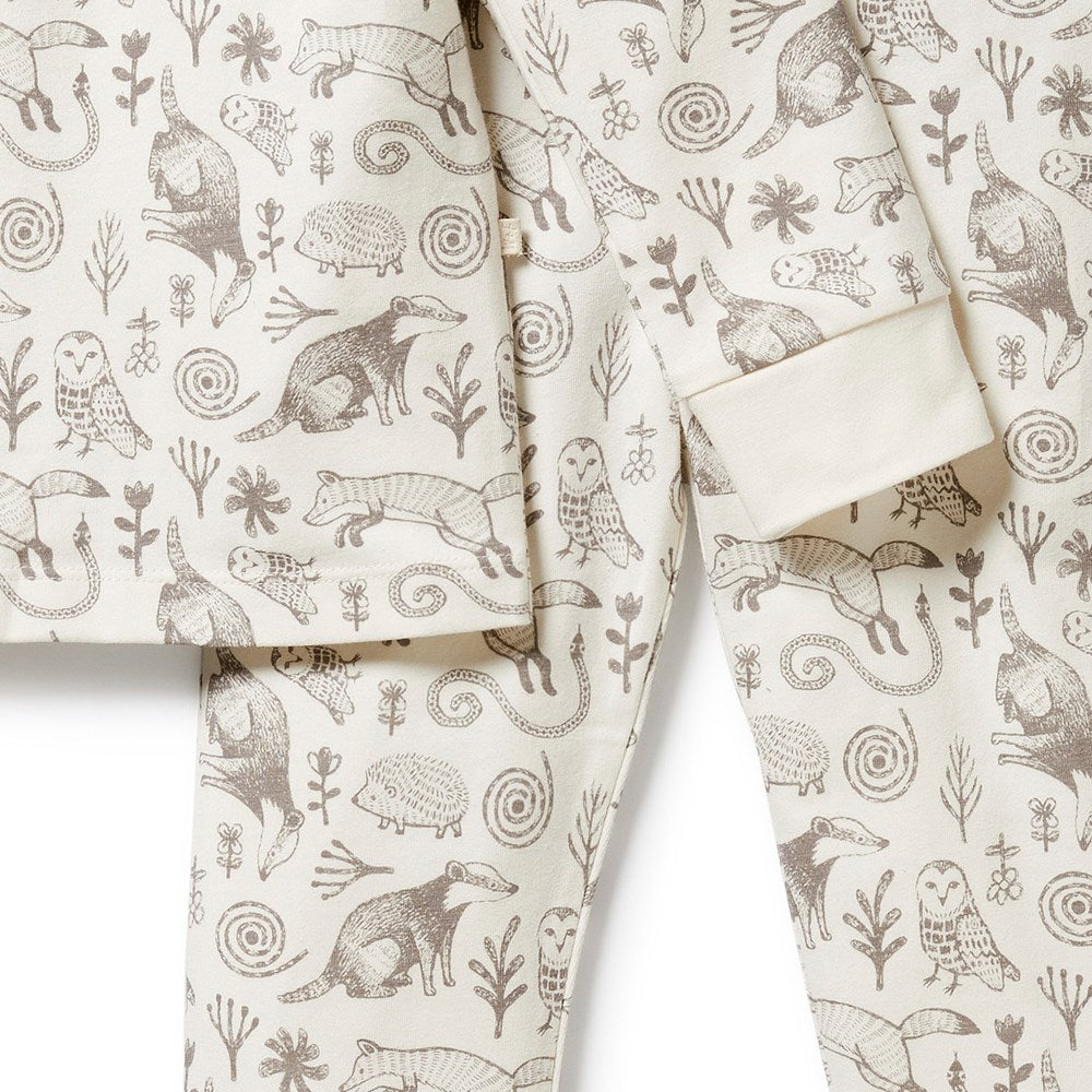Organic Long Sleeve Pajamas for Women - Soft & Comfortable Tribal Print Sleepwear - Perfect for Cozy Nights, Lounging & Relaxation at Home