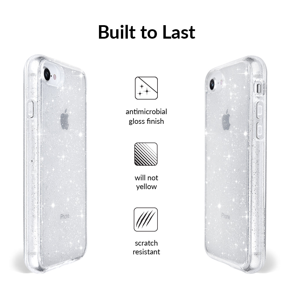 Sparkling Stardust Glitter iPhone Case - Protective & Stylish Cover for iPhone 13/14/15 Pro Max - Perfect for Parties, Festivals & Everyday Glam
