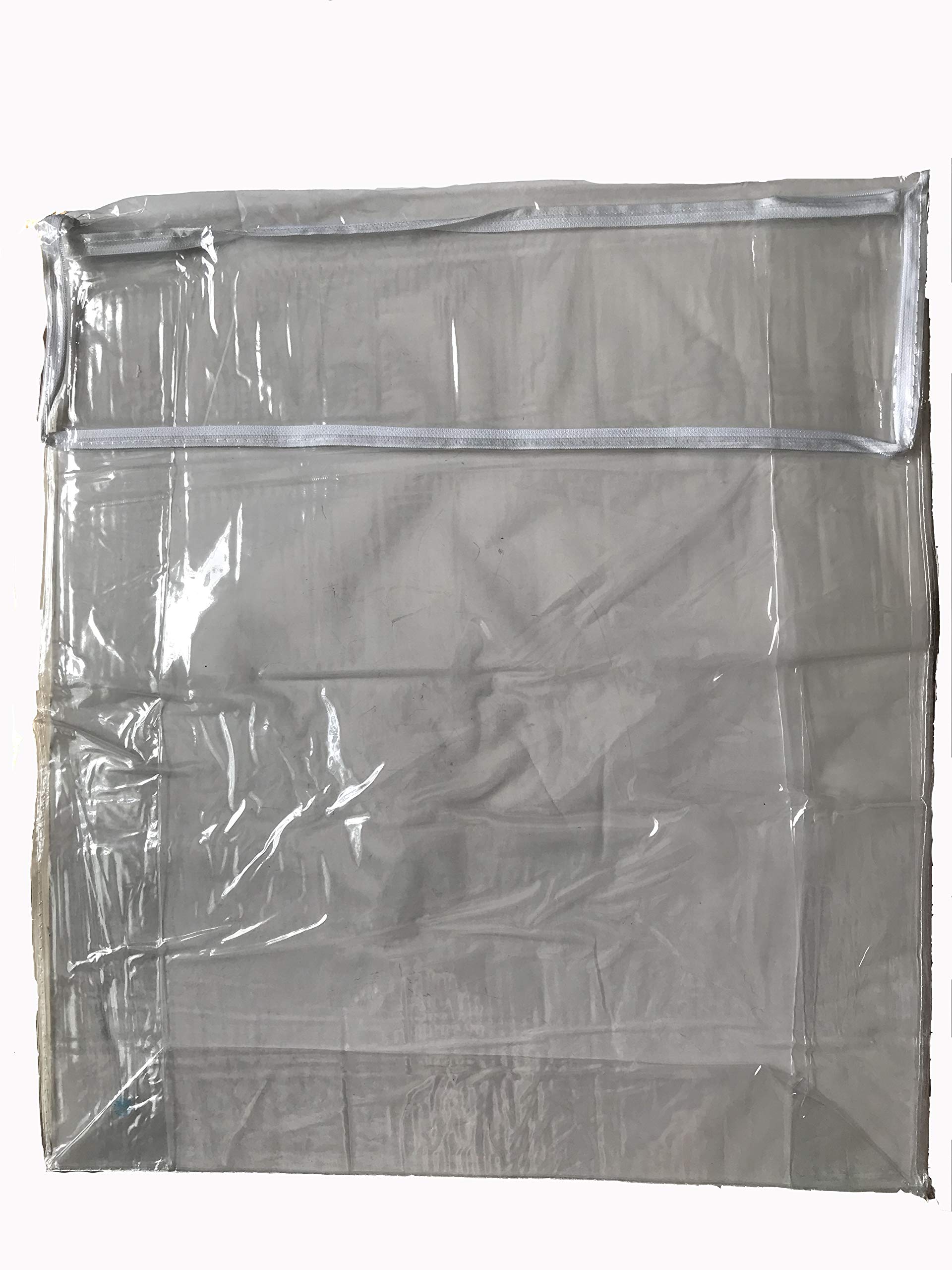Clear Vinyl Zippered Storage Bags - 20 Pack (20