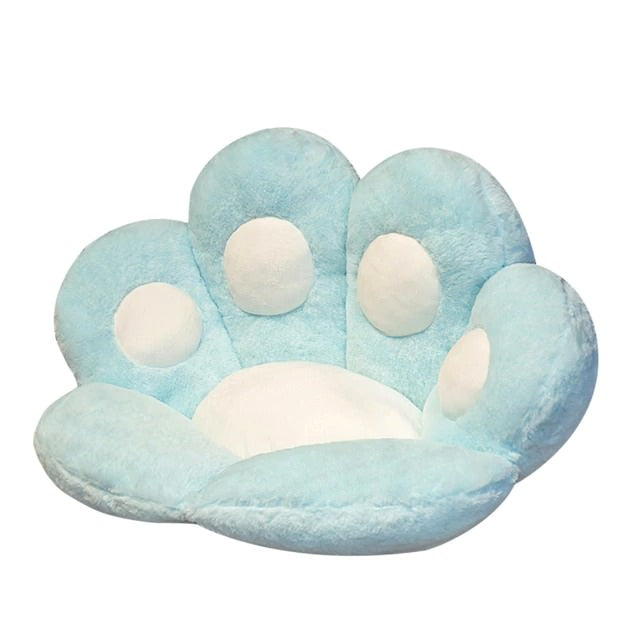 Cute Cat Paw Seat Cushion - Soft & Comfortable Chair Pad for Office, Gaming, or Car - Perfect for Anime Fans & Pet Lovers