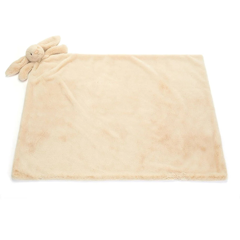 Jellycat Bashful Luxe Bunny Willow Blanket - Ultra Soft Plush Baby Blanket for Newborns & Toddlers - Perfect for Nursery, Stroller, and Cuddling