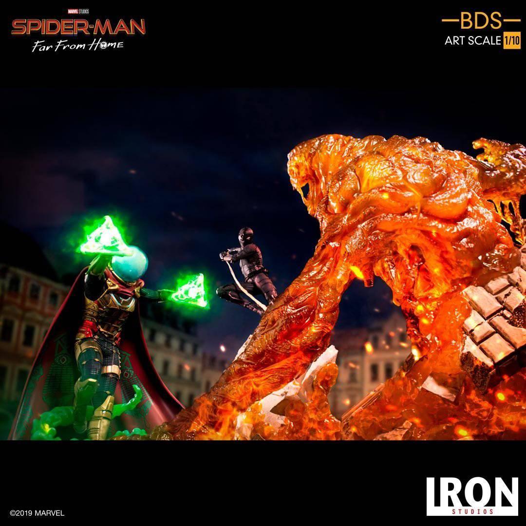 Iron Studios Spider-Man: Far From Home Night Monkey BDS Art Scale 1/10 Statue - Premium Collectible Figure for Marvel Fans & Home Decor Display