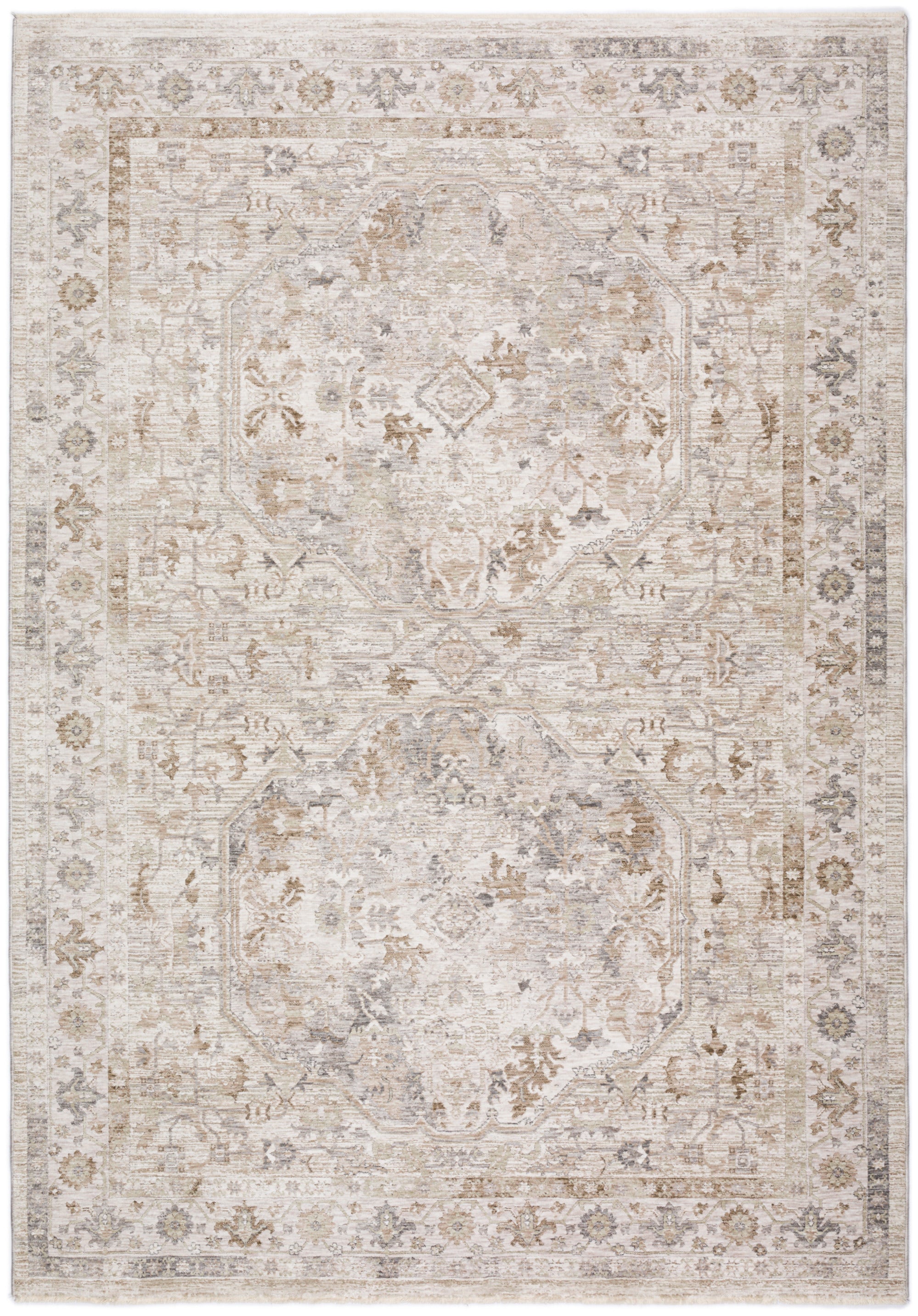 Handmade Cyprus Ivory Rug - Soft & Luxurious Wool Area Carpet for Living Room, Bedroom - Perfect for Boho, Farmhouse & Modern Home Decor