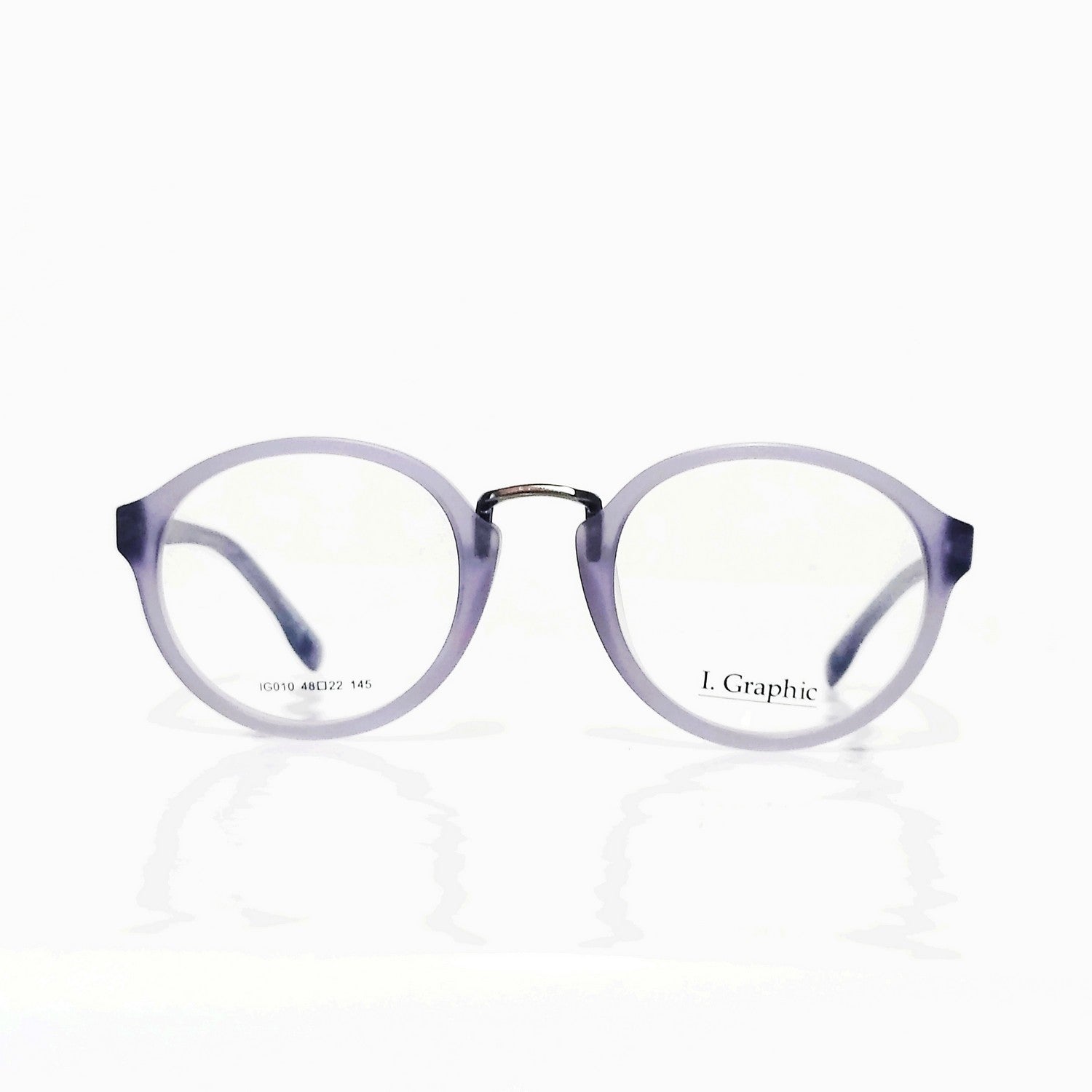Premium Acetate Full Frame Eyeglasses for Men & Women - Lightweight & Durable IG010 | Perfect for Reading, Work & Fashion Accessories