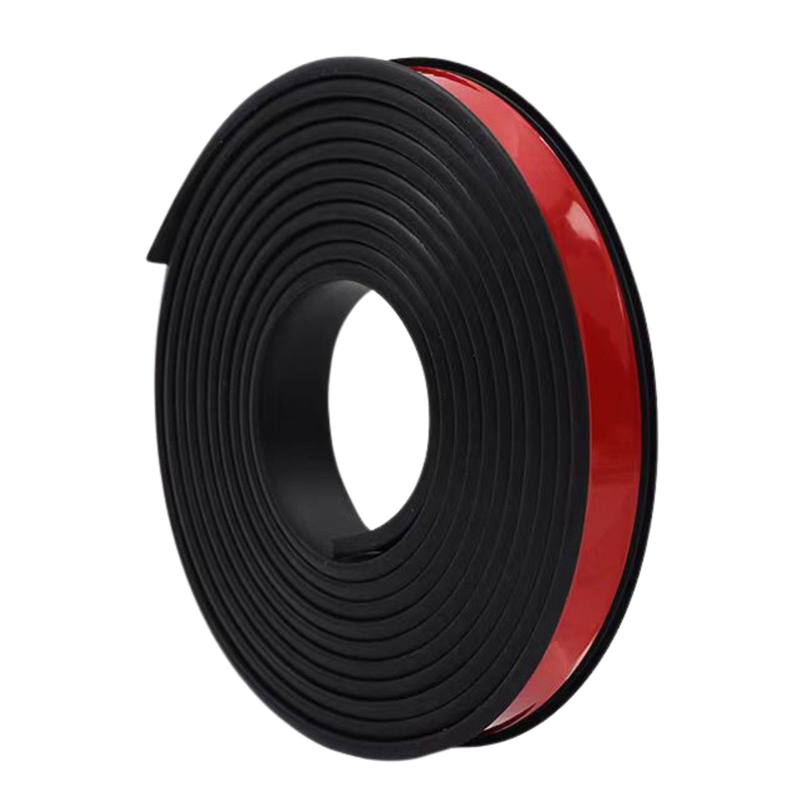 13ft U-Shape Edge Banding - Self Adhesive TPE Flexible Furniture Edge Protector for Cabinet Repair & Furniture Restoration (18mm, Black) - Perfect for Home Improvement & DIY Projects